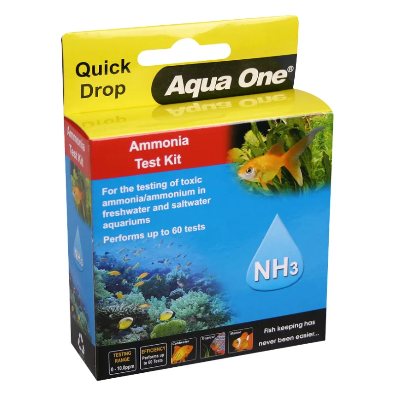 Aqua One QuickDrop Test Kit - Ammonia NH3