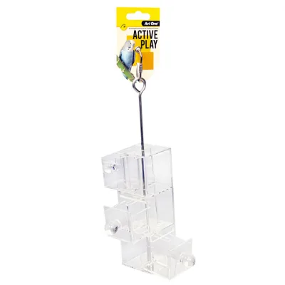 Avi One Acrylic 3 Pull Out Drawer - 29cm