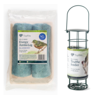 Wild Bird Jumbo Log