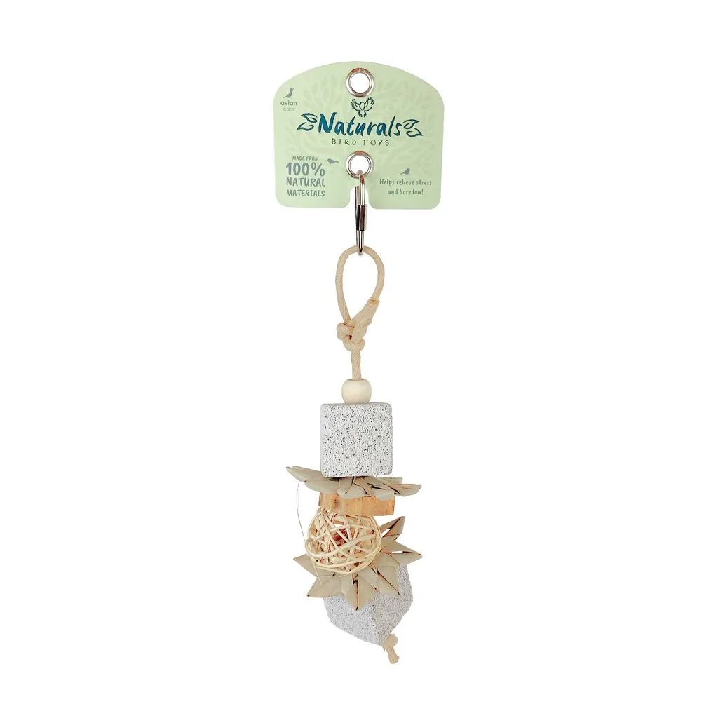 All Pet Bird Toy Naturals Stone Block - 25cm