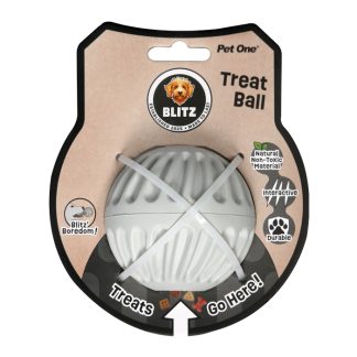 Pet One Blitz Rubber Treat Balls - 2 sizes