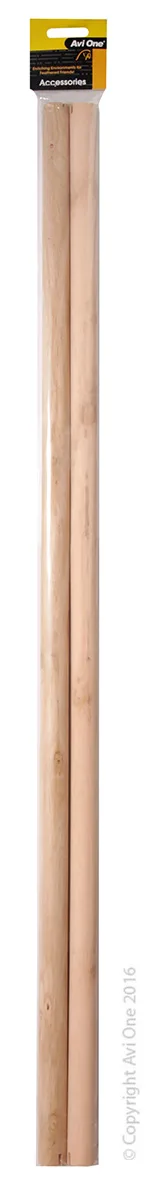 Wooden perches for Avi One 604 and 311 series Cages