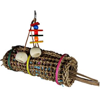 Vine mat roll for birds
